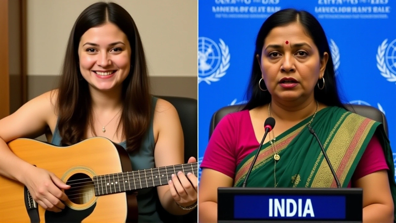 IFS अधिकारी पेताल गहलोत ने यूएन में शहीब शरिफ को दिया तीखा जवाब