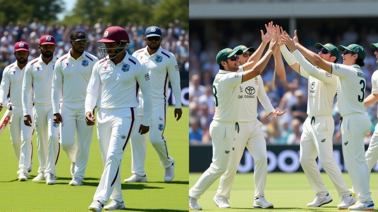 ऑस्ट्रेलिया ने वेस्टइंडीज को 134 रनों का लक्ष्य दिया, दूसरे टेस्ट में एक विकेट बाकी